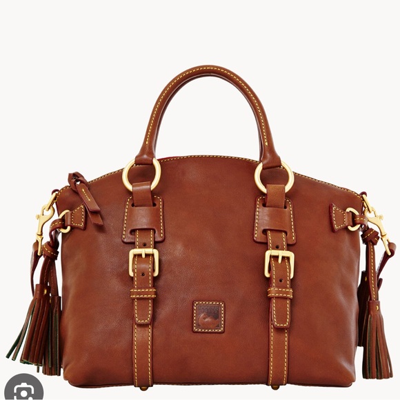 NWOT DOONEY & BOURKE FLORENTINE BRISTOL SATCHEL BAG - Picture 3 of 12